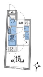 ラヴィエール戸越公園の物件間取画像